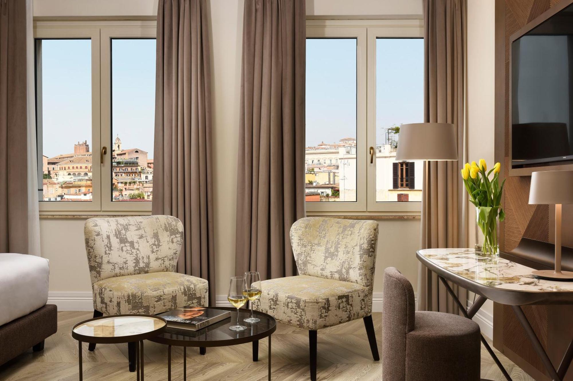 Fh55 Grand Hotel Palatino Rome Luaran gambar