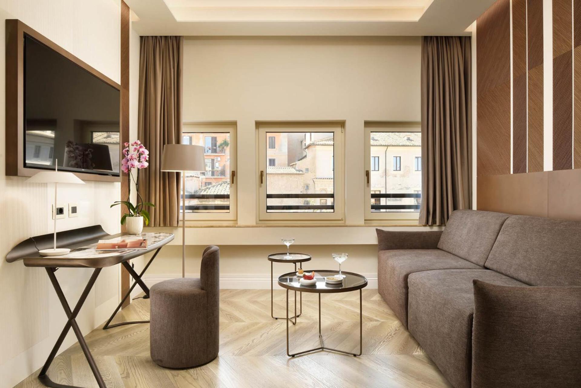 Fh55 Grand Hotel Palatino Rome Luaran gambar